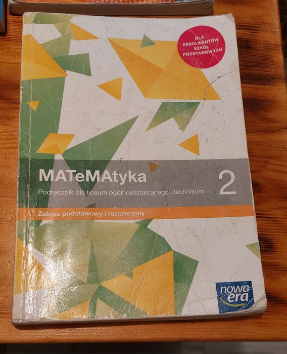Matematyka 2, zakres podstawowy i rozszerzony