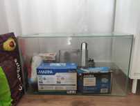 Aquario 60L + vários acessórios