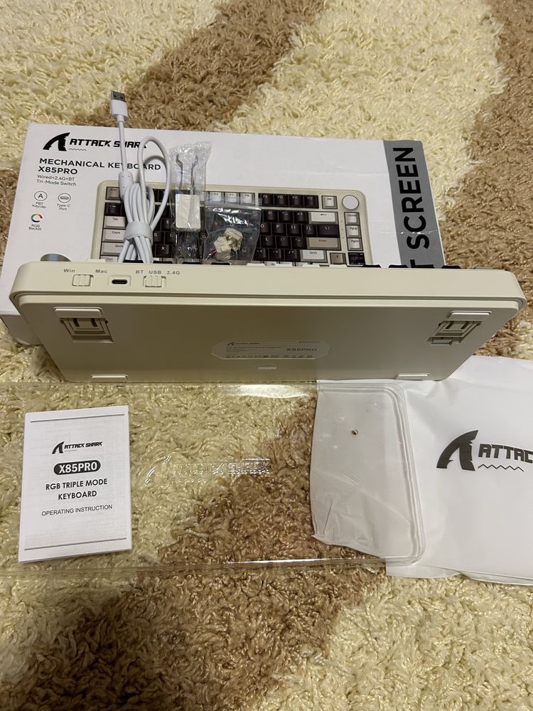 Клавиатура Attack Shark X85 Pro Нова!