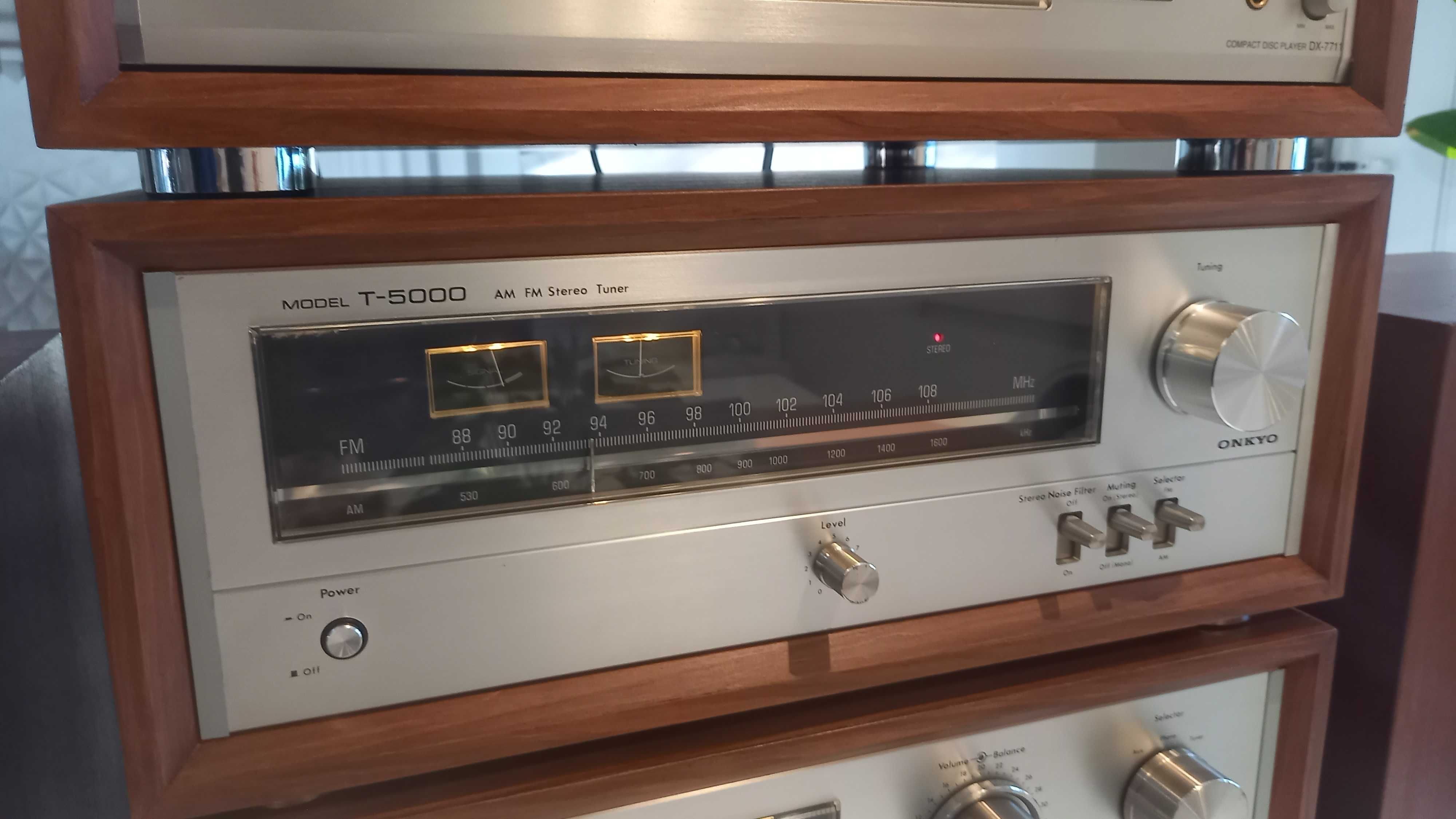 Zestaw Onkyo A-5000, T-5000, TA-630D, CP-5000A, SC-401, DX-7511