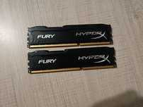 Pamięć HyperX FURY 16GB (2x8GB) DDR3 1600MHz HX316C10FBK2/16 CL10