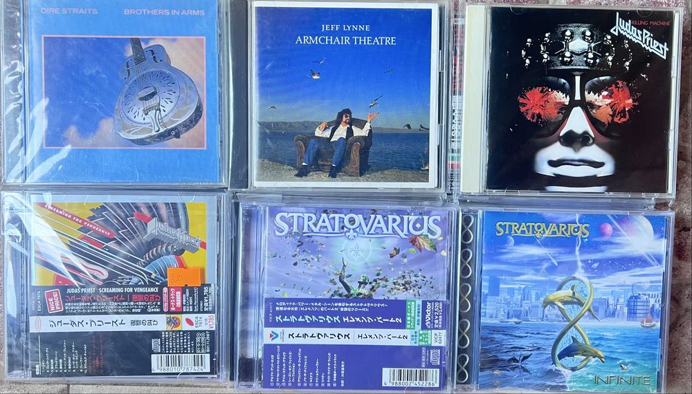 Фірмові CD japan, US, EU.  Великий вібір. Рок, джаз.