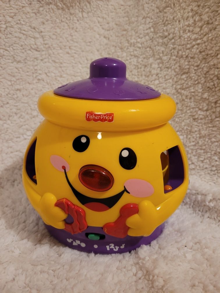 Fisher-Price Garnuszek na klocuszek, zabawka edukacyjna
F