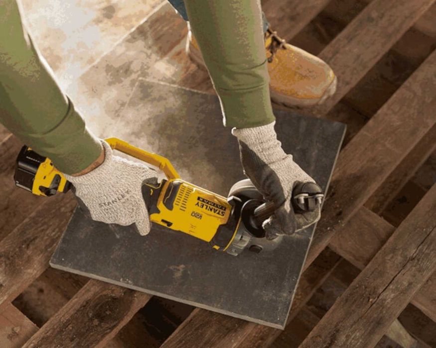 SZLIFIERKA Kątowa Stanley FatMax 18V 125Mm 8500Obr/Min NOWA Trwała