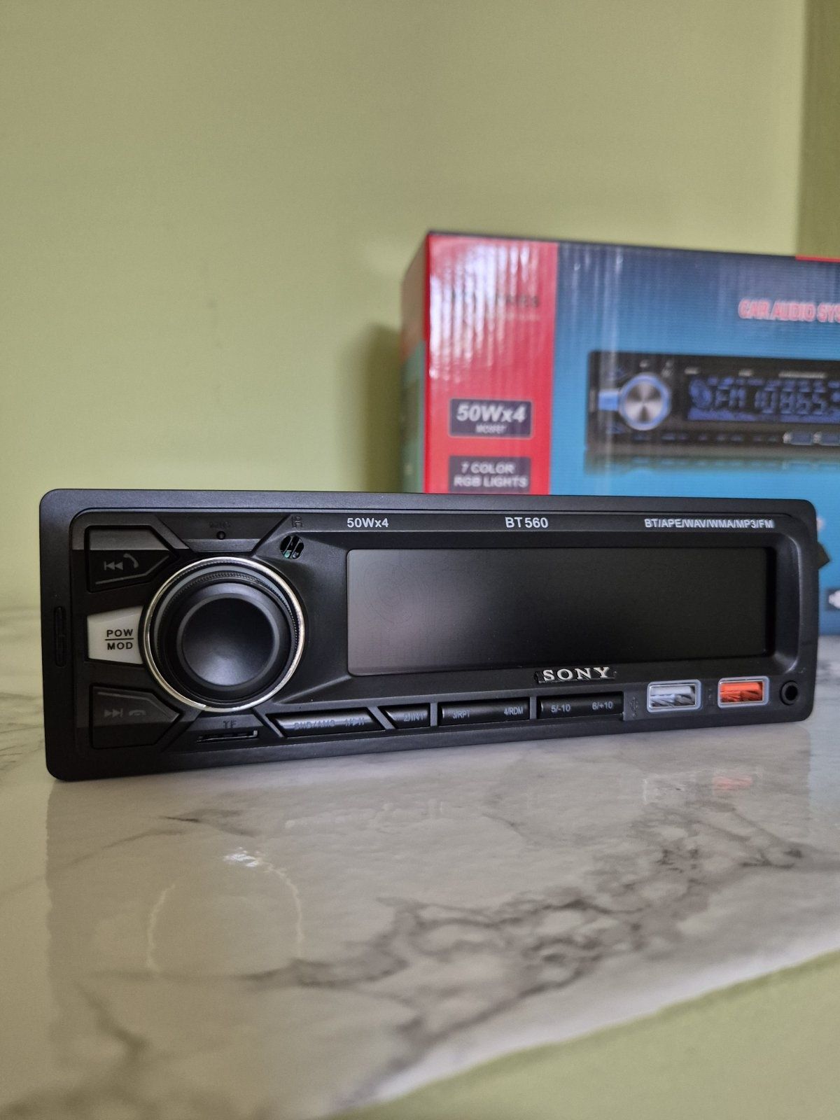 Bluetooth автомагнитола Sony BM-25/USB/магнитола