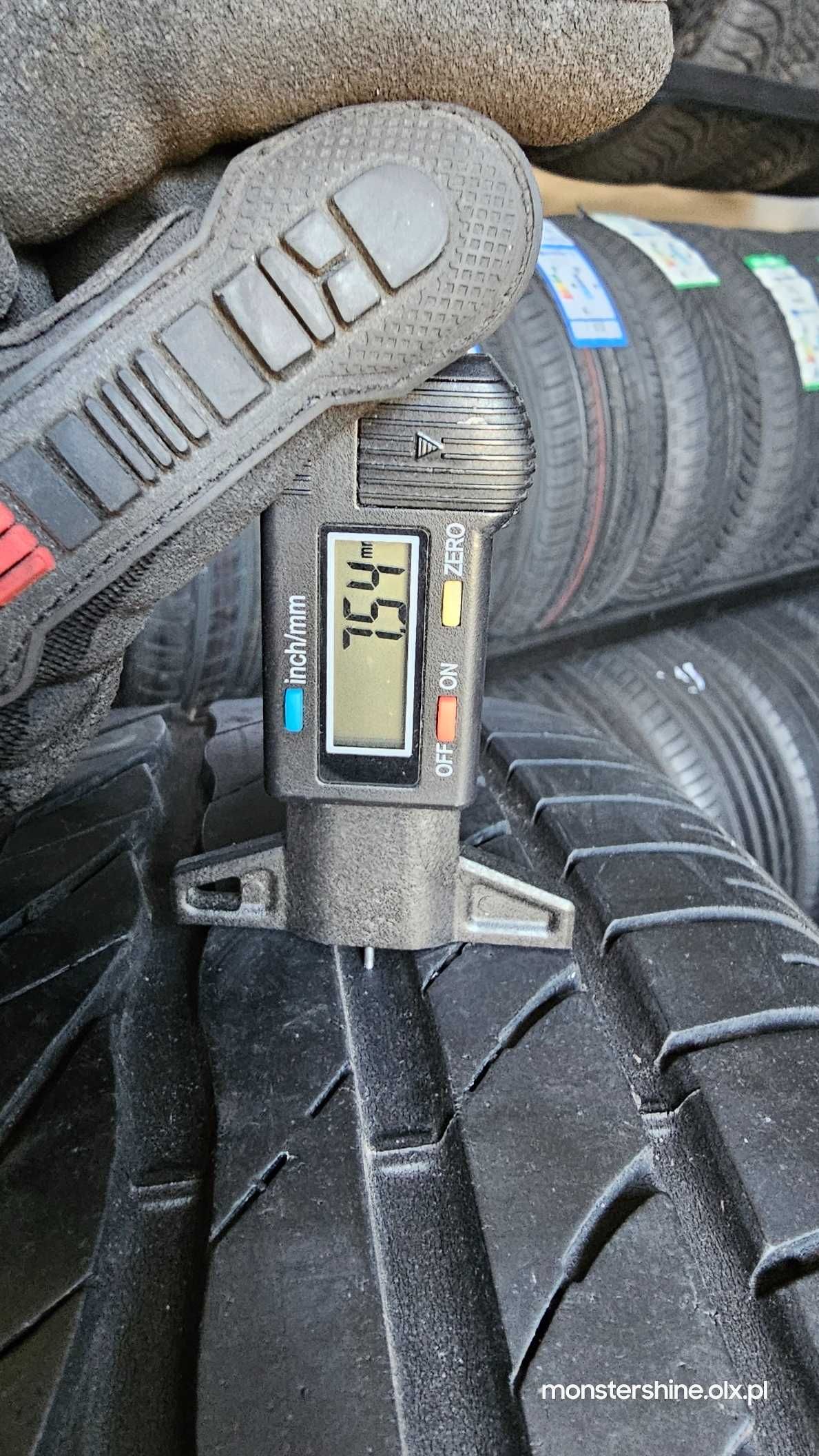 4xBridgestone Turanza ER300- 215/45/16 opony letnie 7,54mm/wzorowyStan