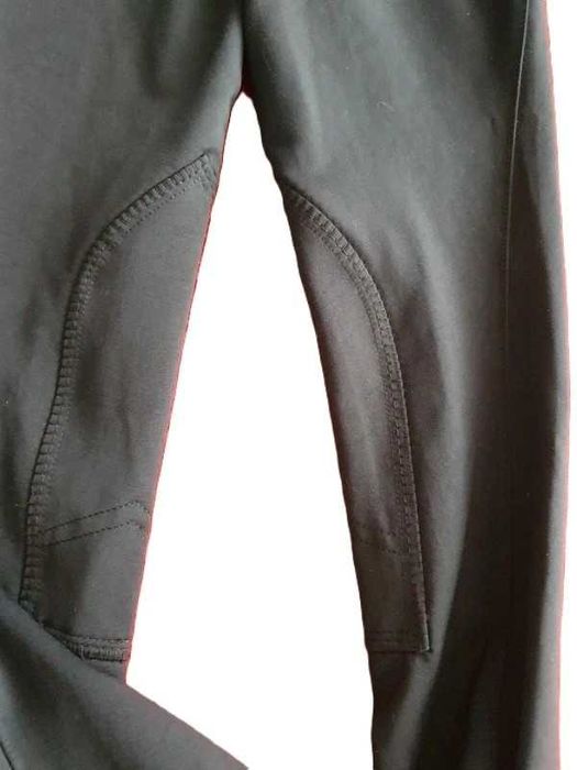 Nowe z metkami czarne bryczesy unisex Pro Rider na 160cm