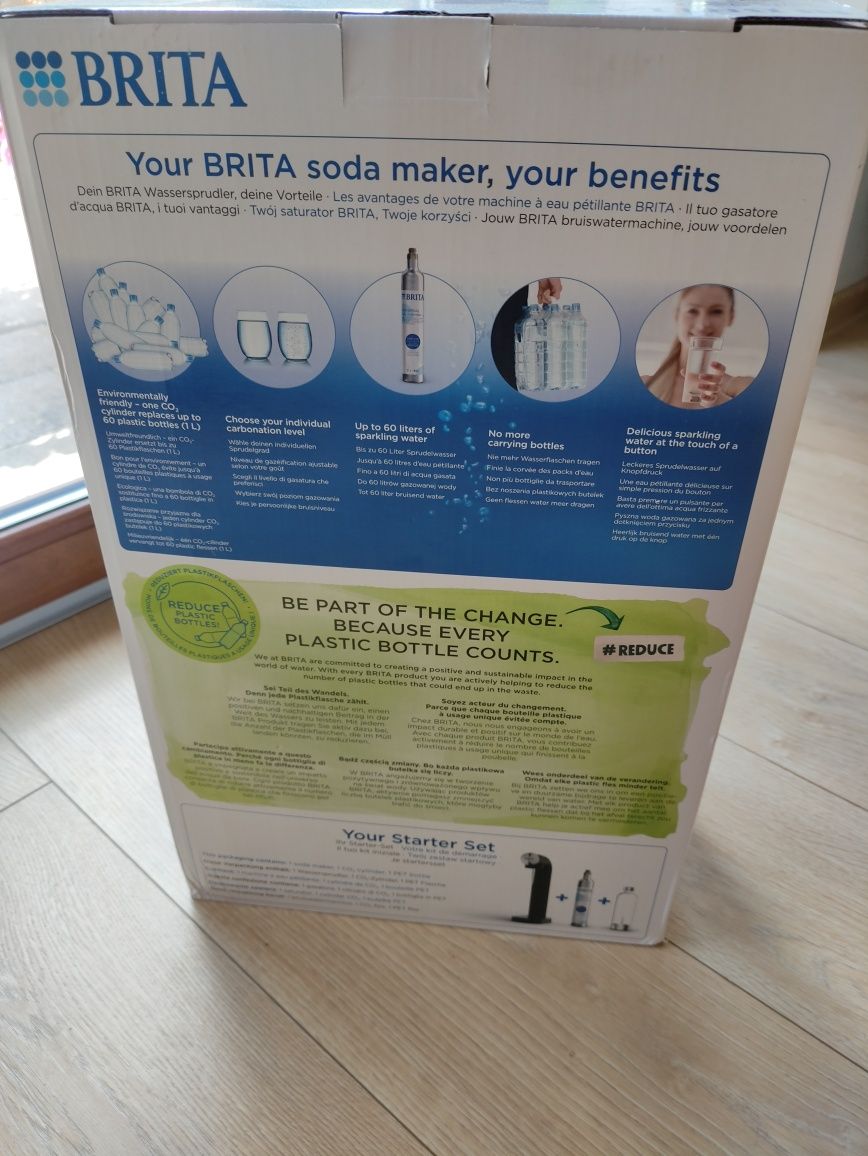 BRITA soda one saturator do wody gazowanej