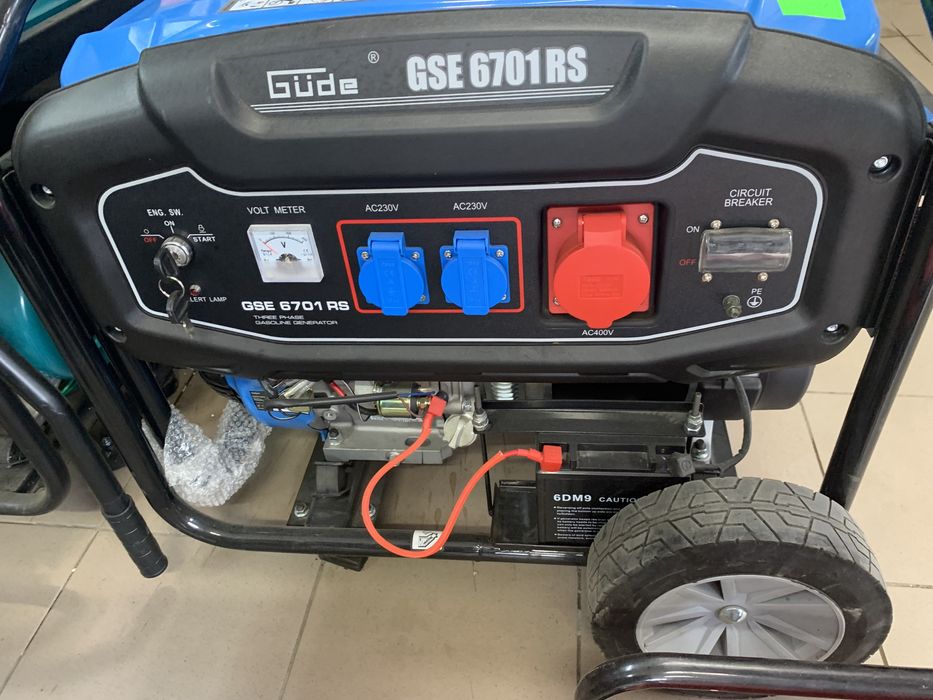 Генератор бензиновий Gude GSE 6701 RS 5 кВт ( німець )