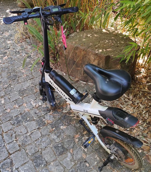 Bicicleta Elétrica Dobrável Niubility B14s – Compacta e Prática