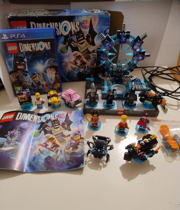 Gra Lego Dimensions starter pack ps4 ps5 dodatki i gratis
