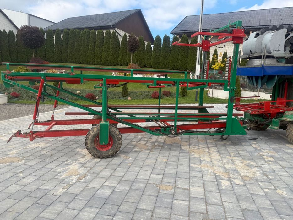 Platforma sadownicza, kombajn do zbioru jabłek