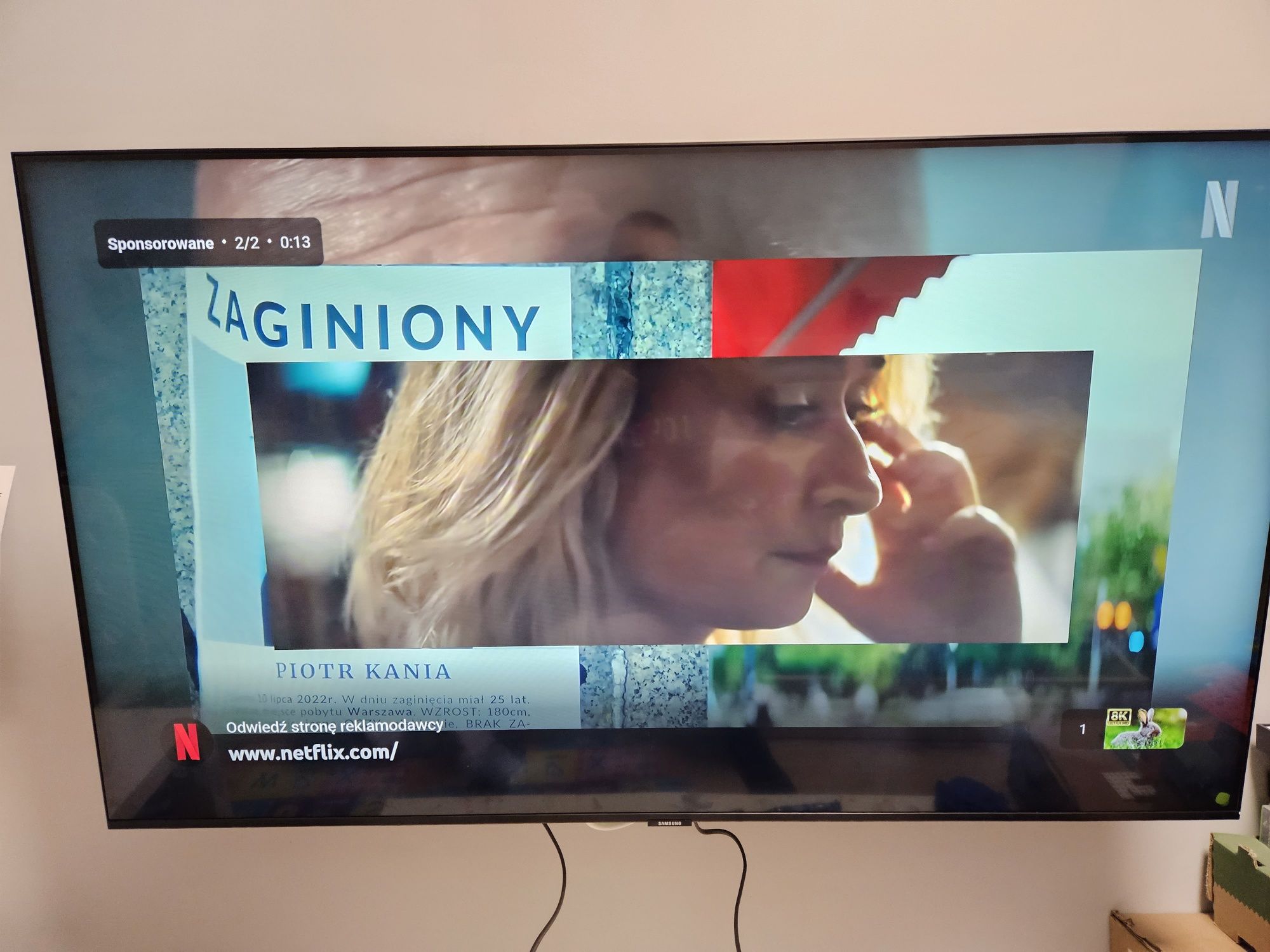 Telewizor Samsung 50" smart tv YouTube Netflix dvbt2 hevc