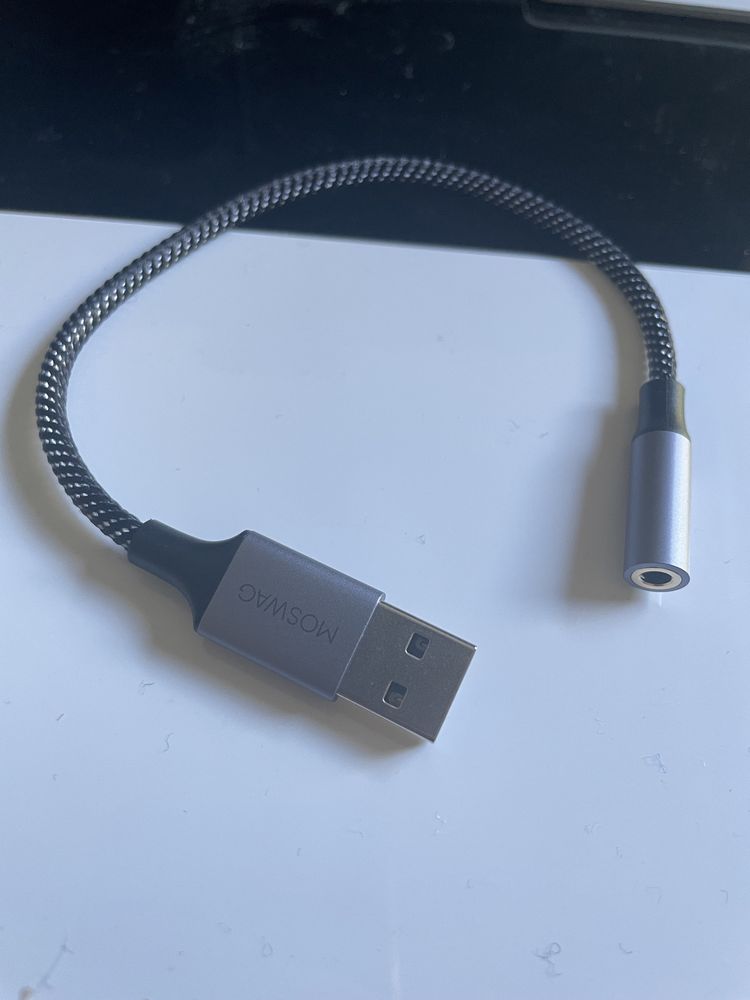Adaptador USB para Jack 3.5