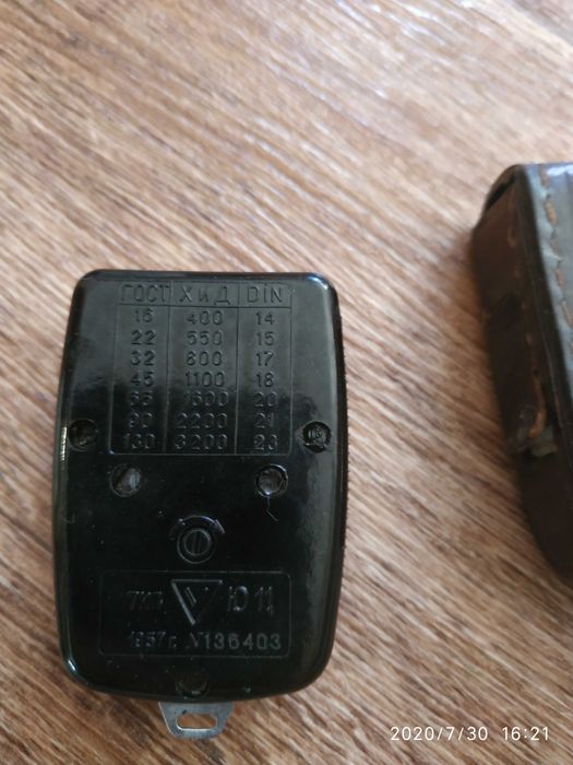 Продам экспонометр Ленинград Ю-11