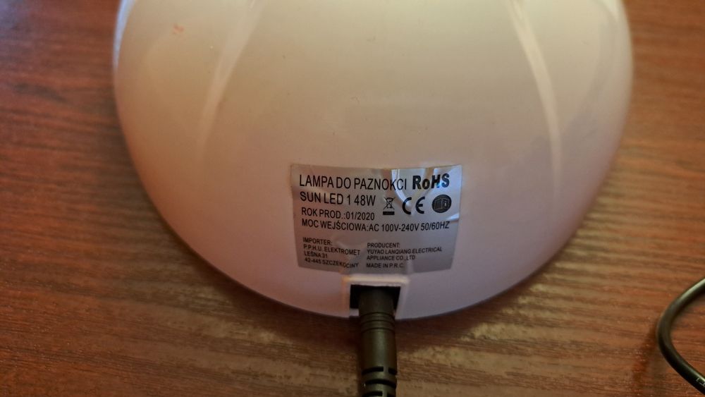 Lampa UV do paznokci