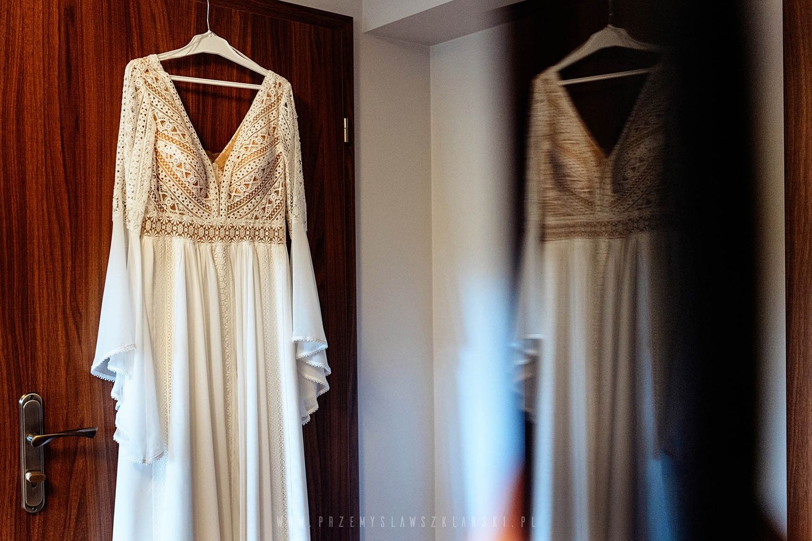 Suknia ślubna w stylu Boho r. L