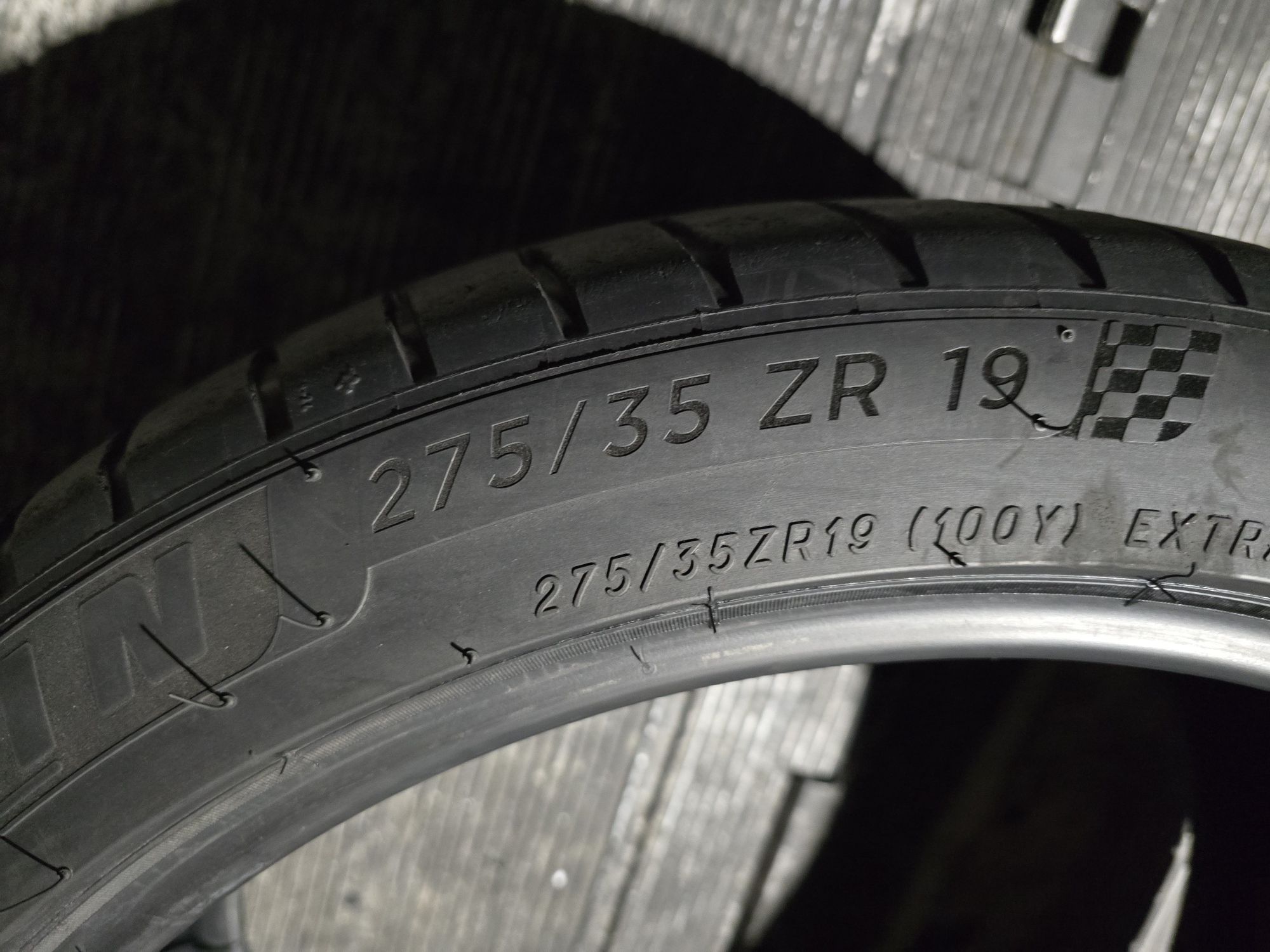 275/35/19 Michelin 4S super para 6,5mm 23_24r para