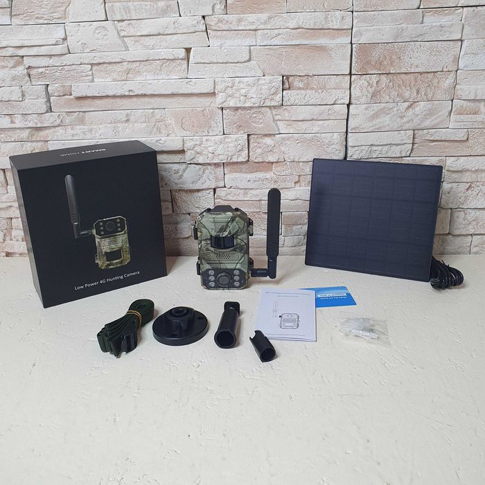 Камера фотоловушка на 4g сим карта аккумуляторная автономная видео