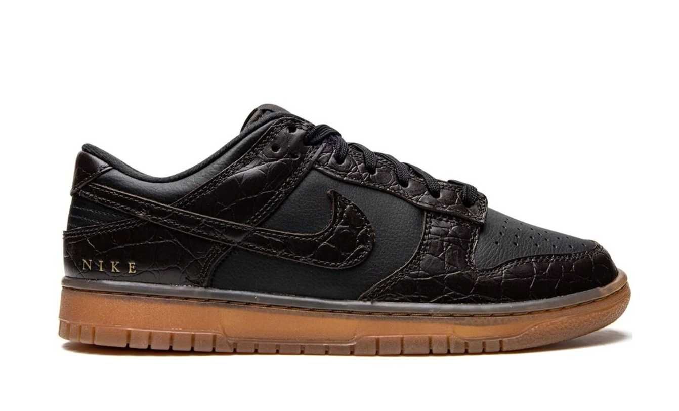 Nike Dunk Low Velvet Brown Black sneakers EU 44