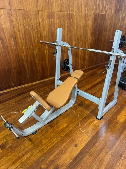 Banco spino inclinado