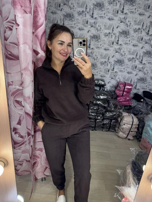 Костюм жіночий флісовий теплий