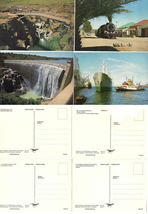 Postais antigos de Angola, Cada