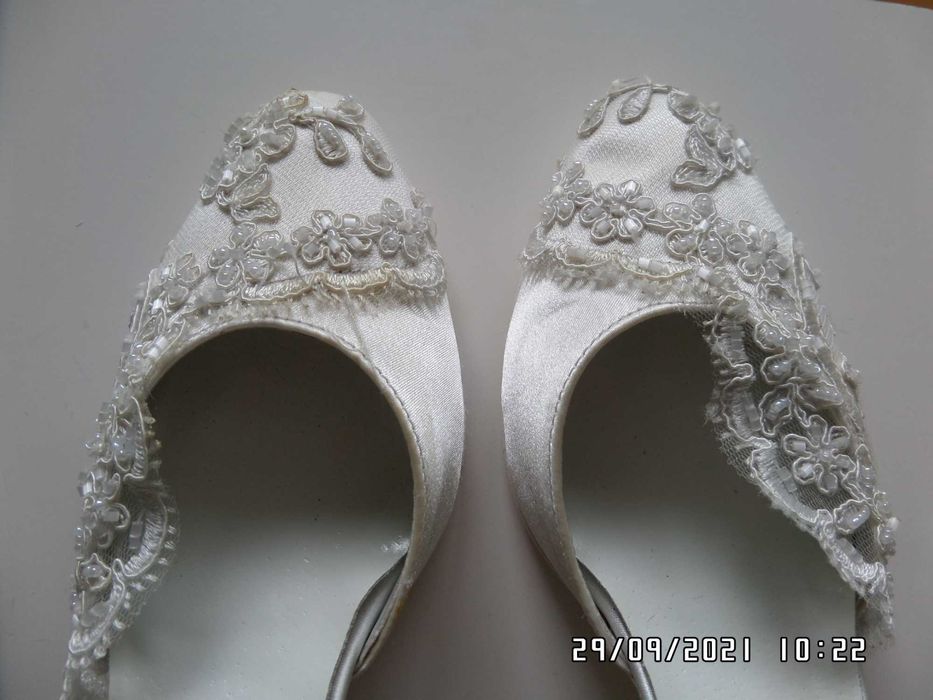 Buty ślubne r.36/37