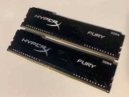 ОЗУ HyperX Fury DDR4 3200MHz 16GB (2x8gb) CL16,Оперативна пам'ять