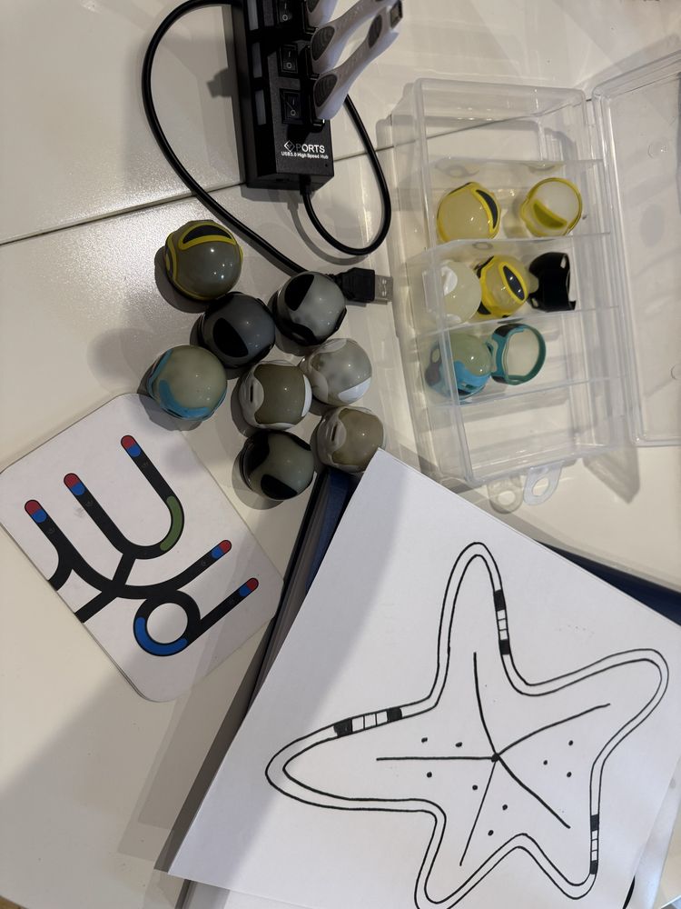 Zestaw 8 robotów edukacyjnych OzobotBit idealne do szkół i nauczycieli