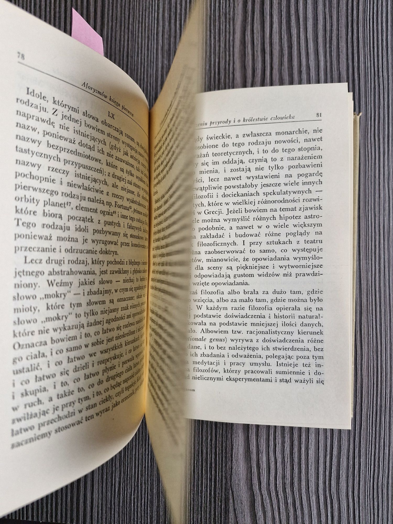 9941. "Novum organum" Franciszek Bacon