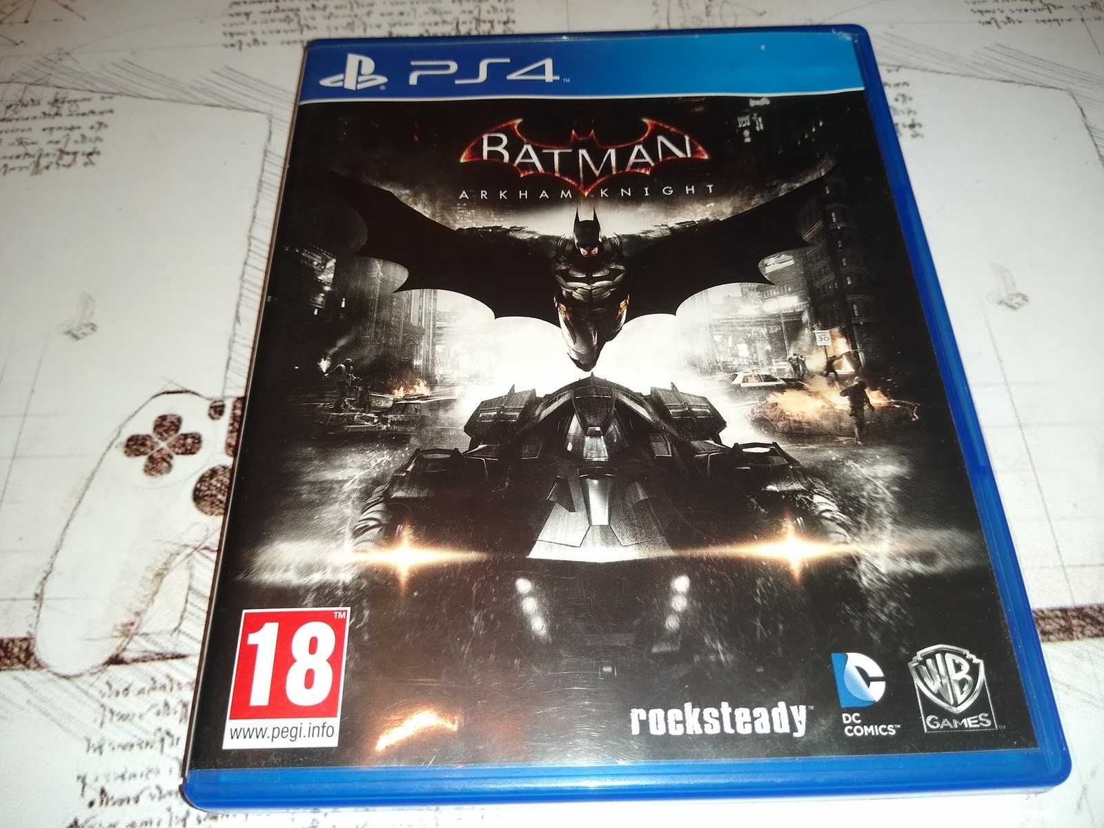Batman Arkham Knight Ps4 polska wersja bez rys