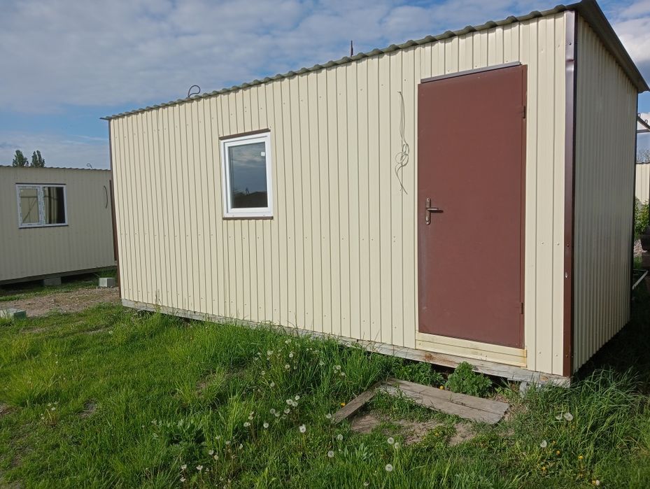 Вагончики, дачні будиночки, побутівки