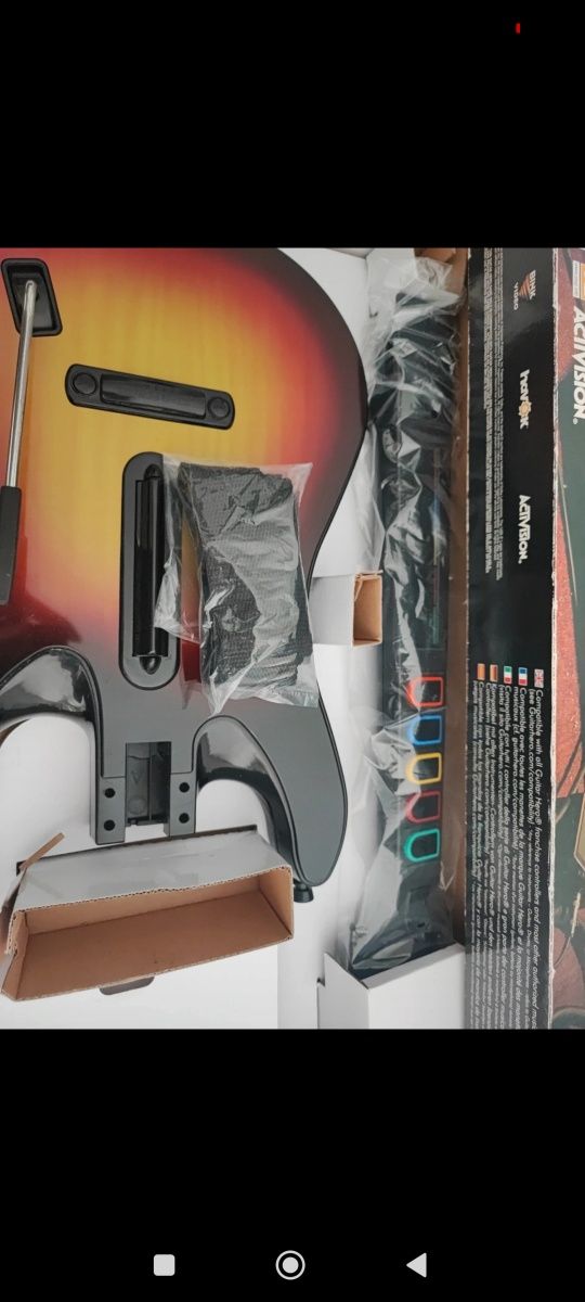 Guitar Hero 5 PS3 - Guitar Kit (wireless dongle não incluído))