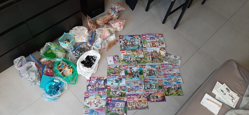 Sprzedam Mix Klocków LEGO Friends – 7,9 kg