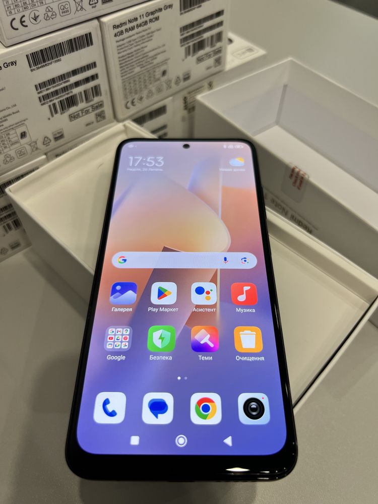 Нові Xiaomi Redmi Note 11 4/64 в наявності та кількості
