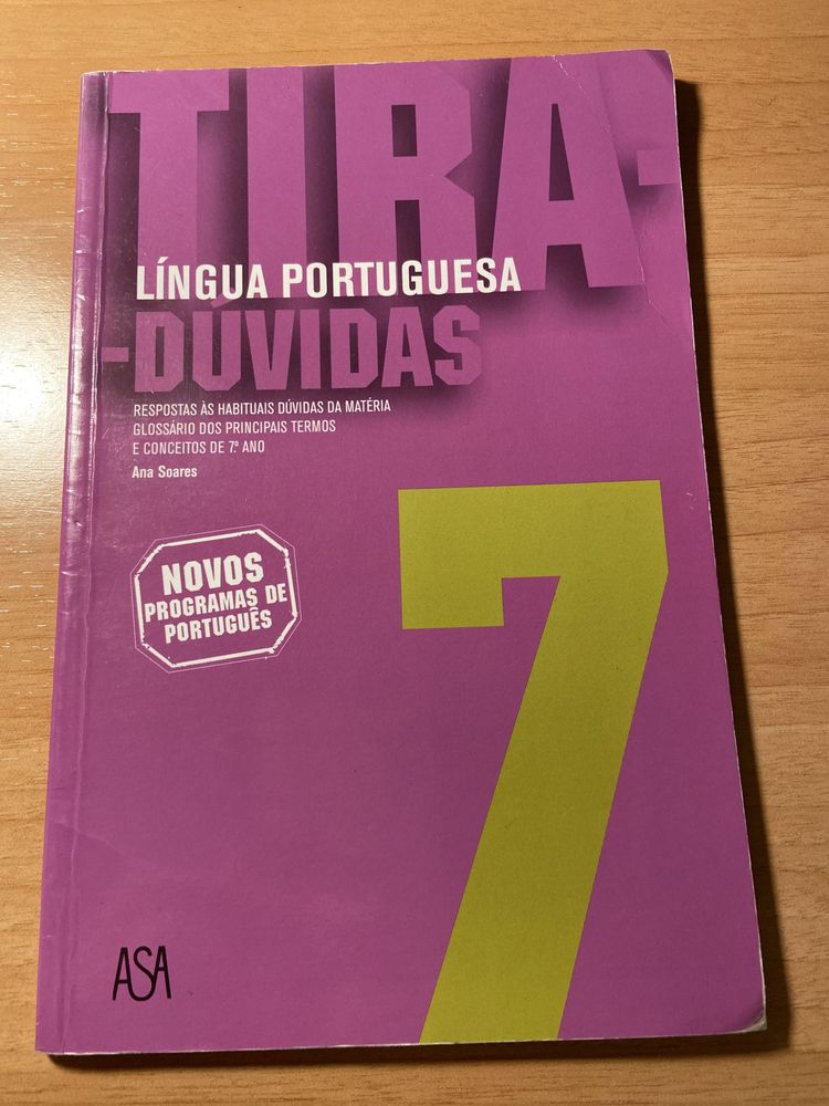 Tira dúvidas Lingua Portuguesa 7° ano