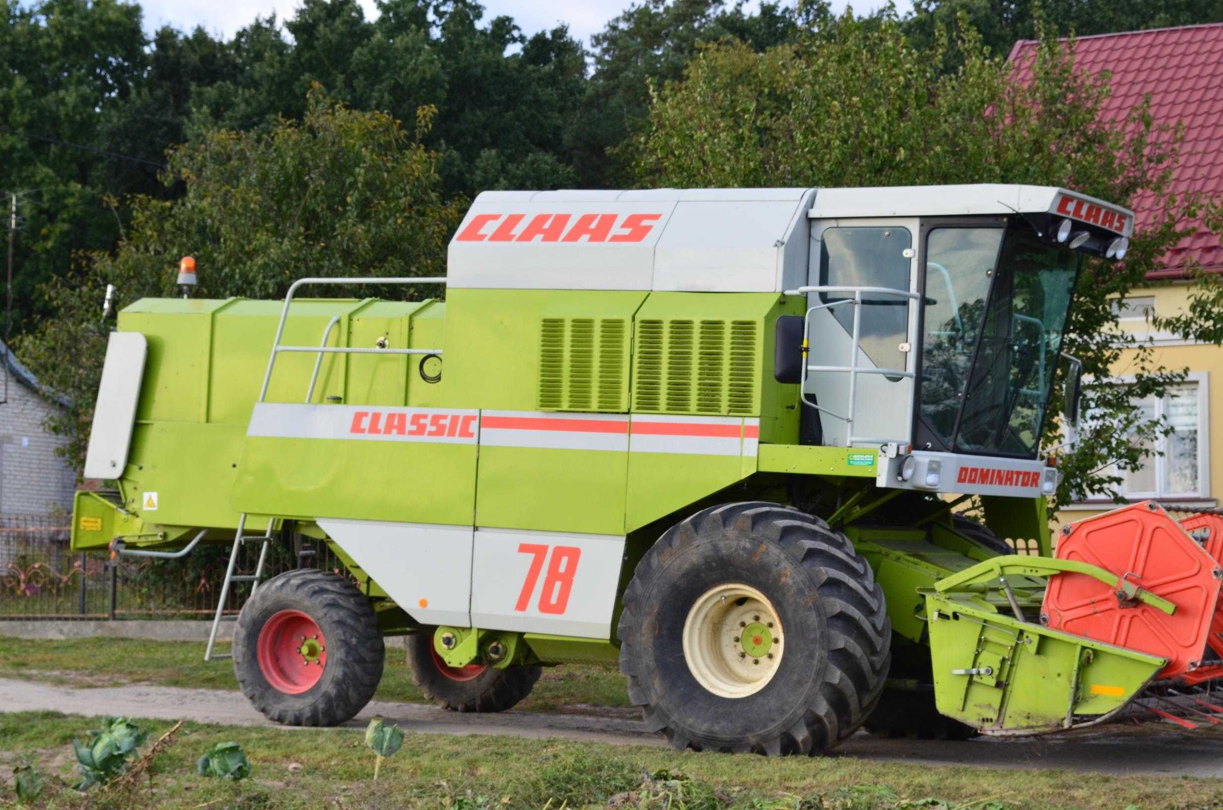 Продам свіжопривезений комбайн Claas Dominator 78 CLASSIC 1991р2200mtg