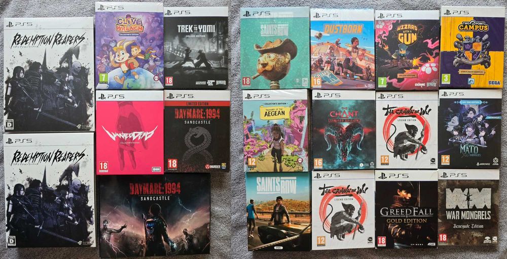 Ігри на PS5 Wo Long, UFC,Daymare, Death Stranding,Still Wakes the Deep