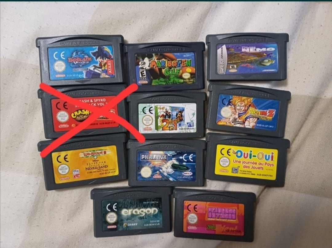 Coleção Jogos Gameboy Advance/Color