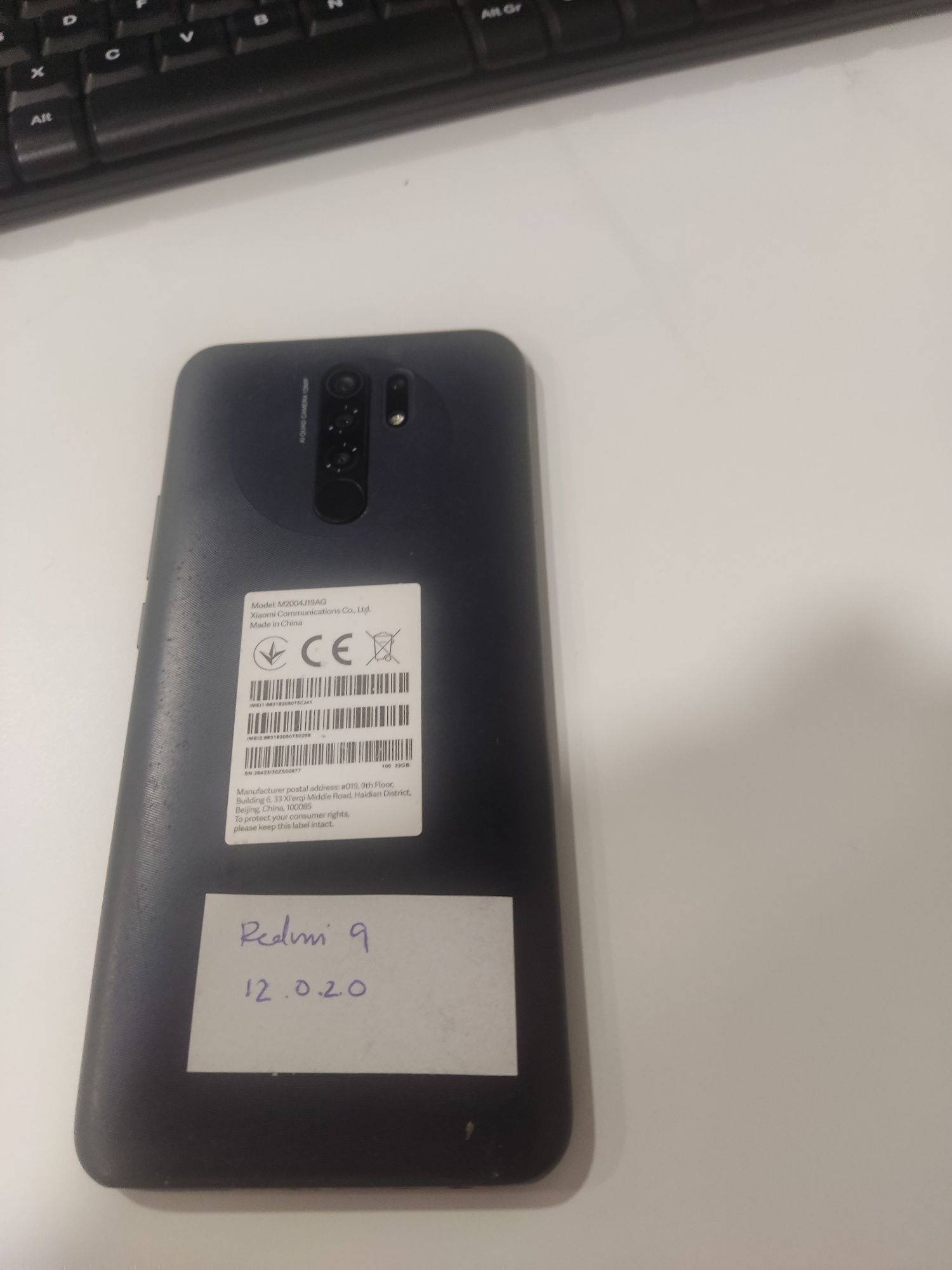 Tlx xiaomi note 9