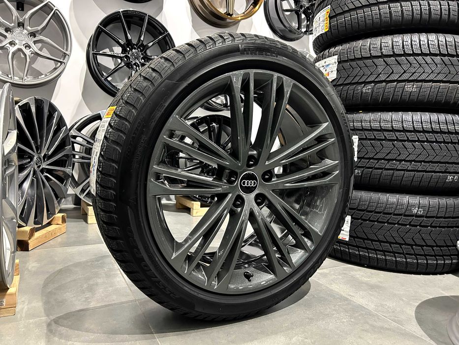 Oryginalne koła zimowe 20 5x112 ET30 Audi A6 C8 A7 255/40R20 Pirelli