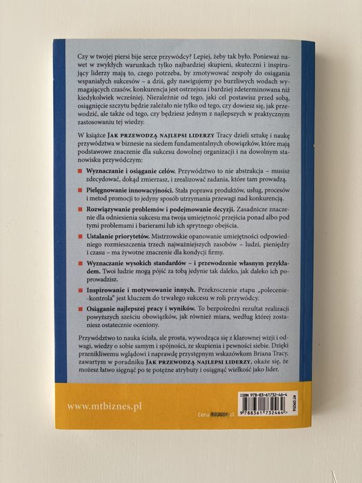 Brian Tracy Jak Przewodzą Najlepsi Liderzy