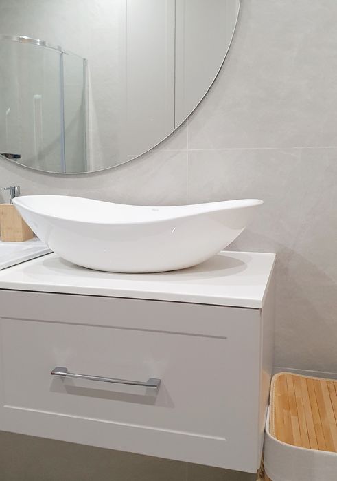 Lustro okrągle łazienkowe 100 cm