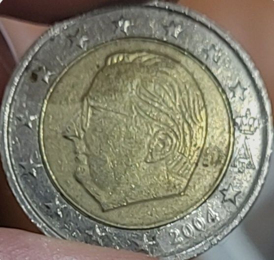Moeda 2€, Bélgica 2004