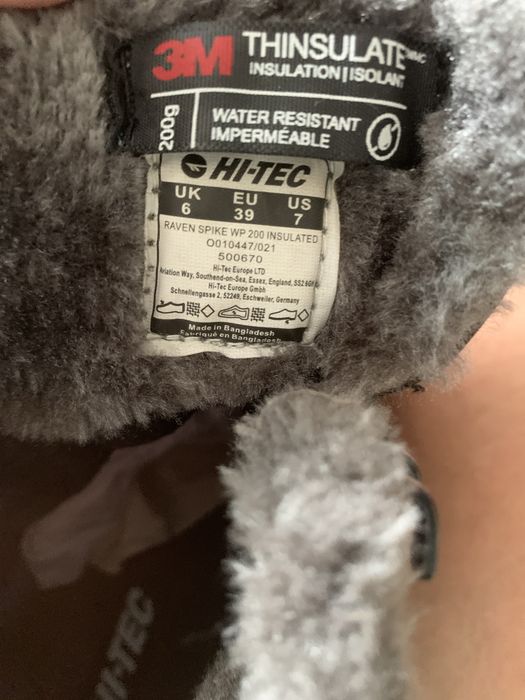 HI-TEC ботики зимові гірні на шипах р.40,42.43.44.45,