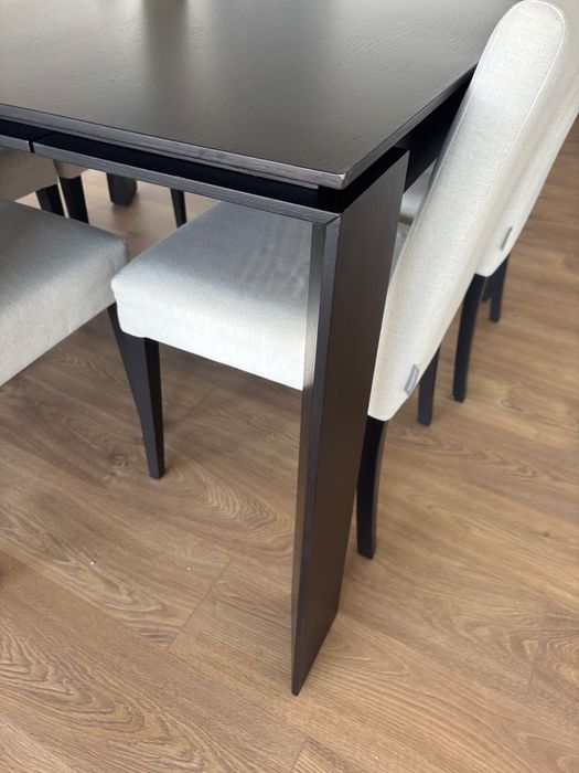 Mesa de jantar quadrada 1,40 m