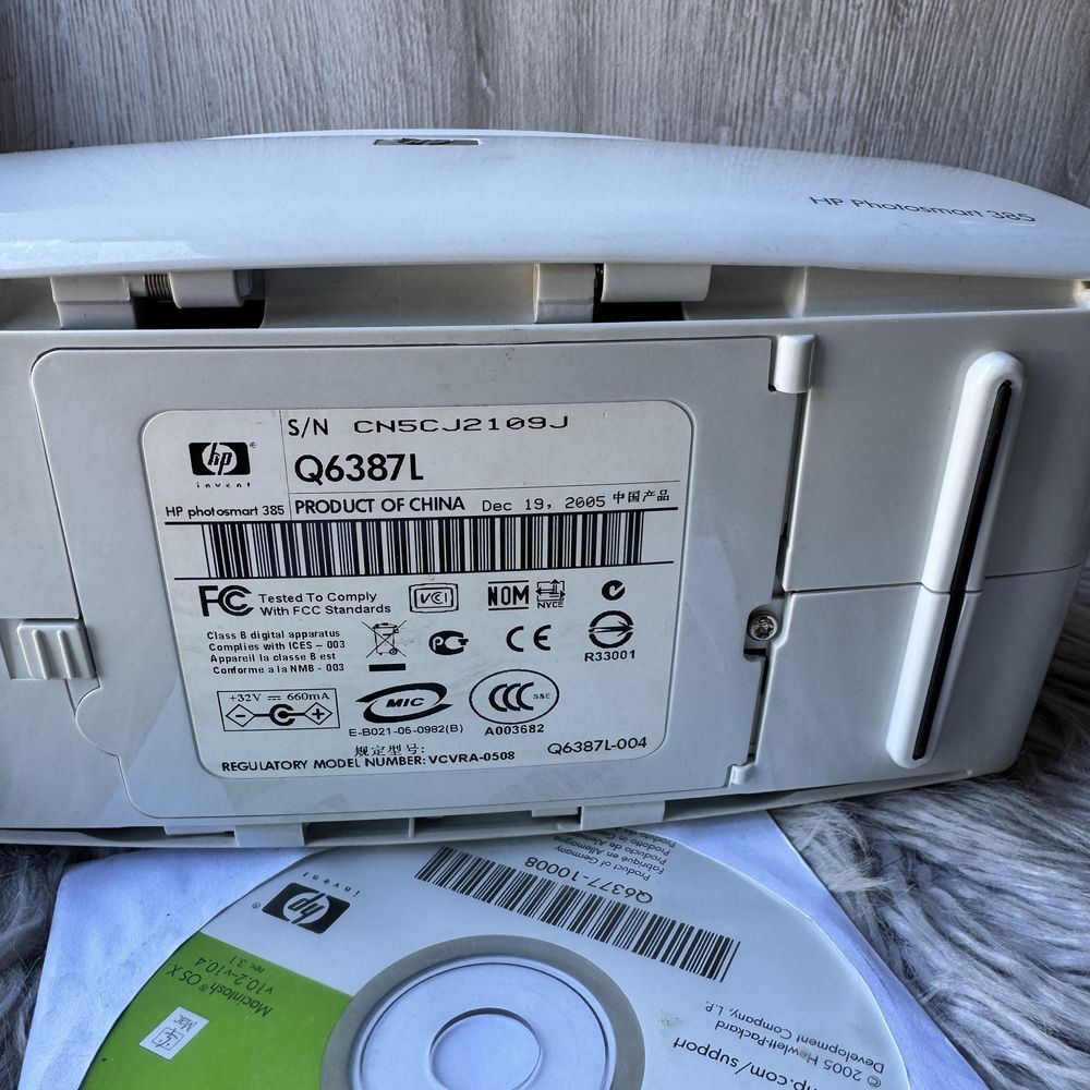 Hp Photosmart 380 series