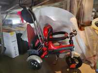 Rowerek 3w1 czerwony