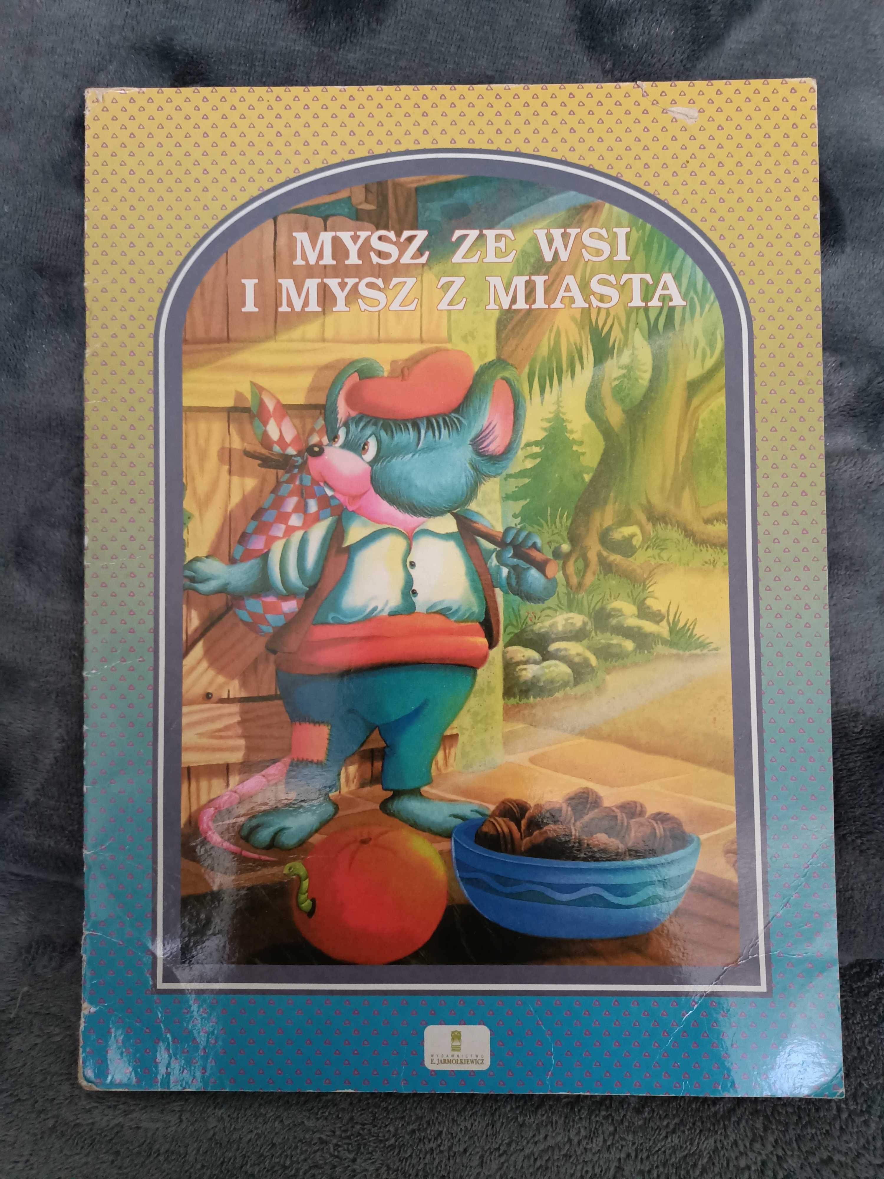 Mysz ze wsi i mysz z miasta - książka dla dzieci